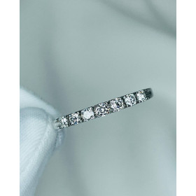 Кольцо из белого золота с бриллиантами 0,230 ct